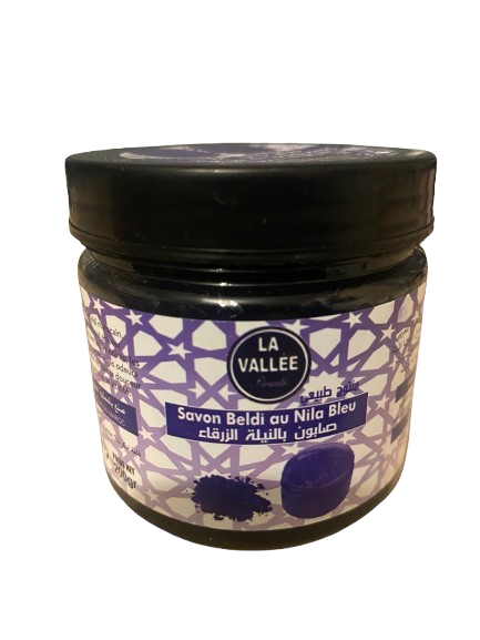 Set de hammam Nila Bleu: Tratamiento completo para una piel radiante y un cabello fortalecido