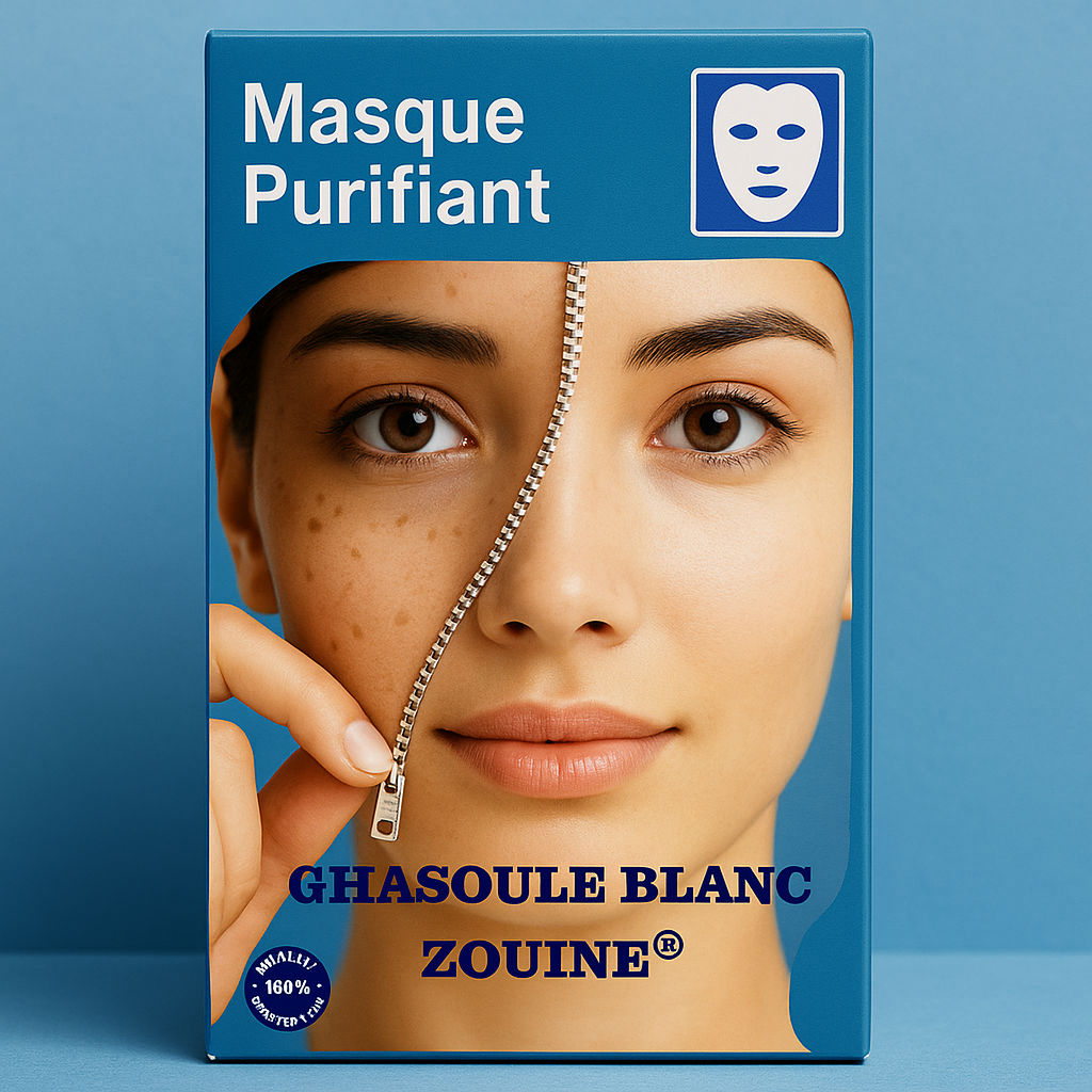 Ghassoul Blanc 25g – Teint Éclatant & Purifié Naturellement