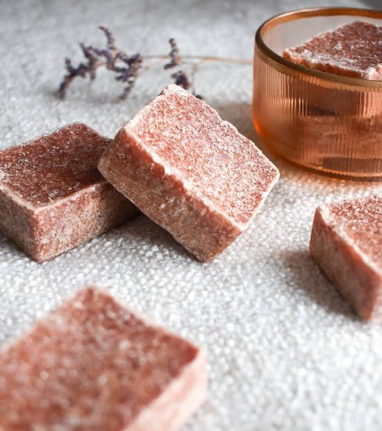 10 Carrés de Musc Solide Naturel Ambre 30g Fabriqué au Maroc, 100 % Naturel