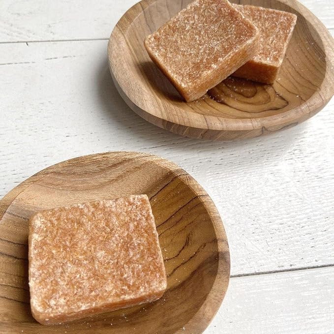 10 Carrés de Musc Solide Naturel Ambre 30g Fabriqué au Maroc, 100 % Naturel