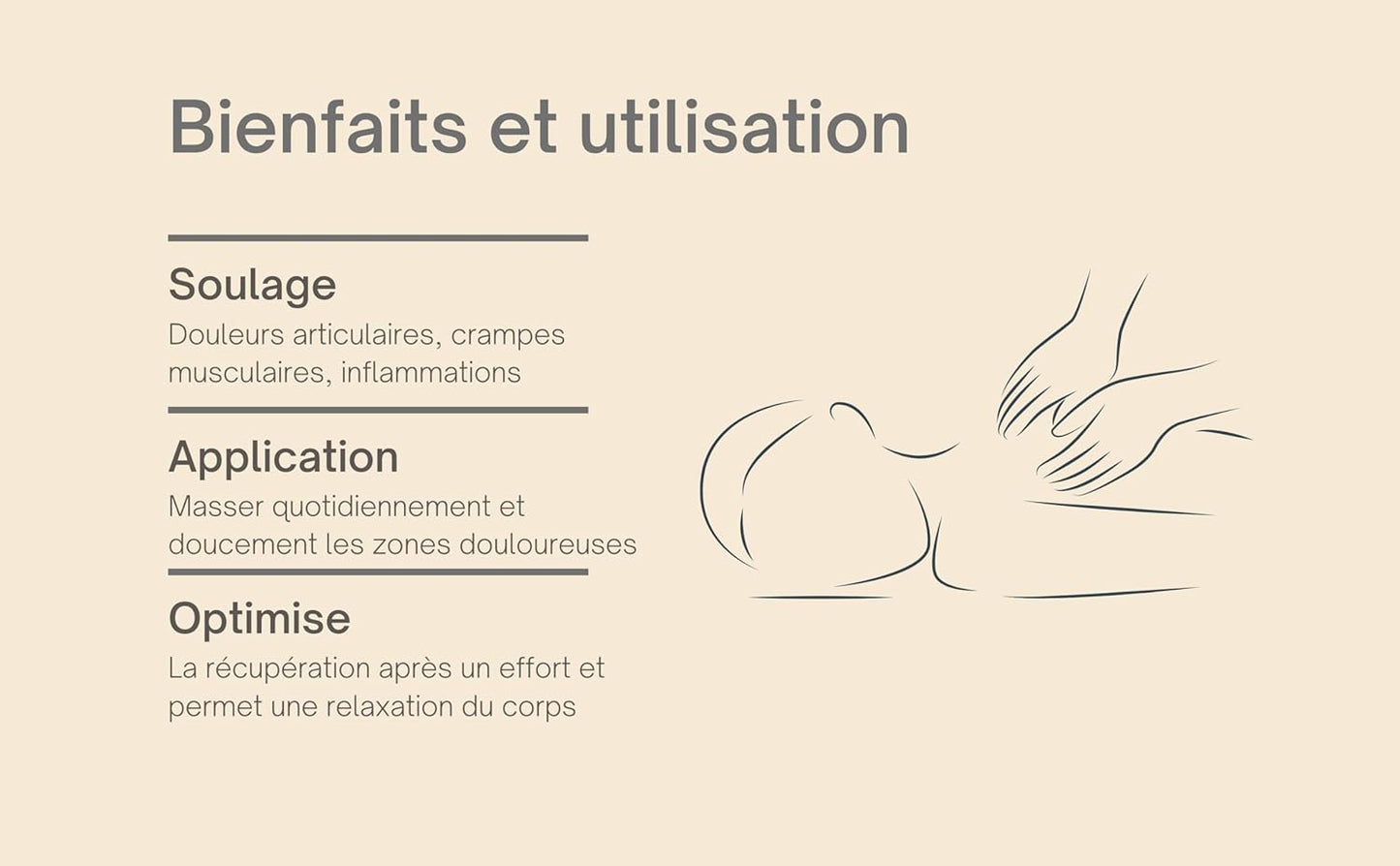 Baume de Massage Graisse de Chameau – Soulagement Musculaire et Articulaire Naturel
