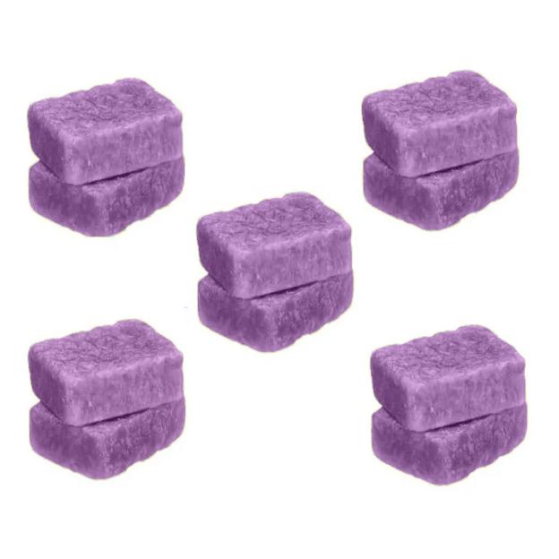 Carrés de Musc Solide Parfumé à la Rose – 10x30g – Musc Naturel du Maroc