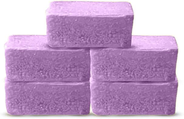 Carrés de Musc Solide Parfumé à la Rose – 5x30g – Musc Naturel du Maroc