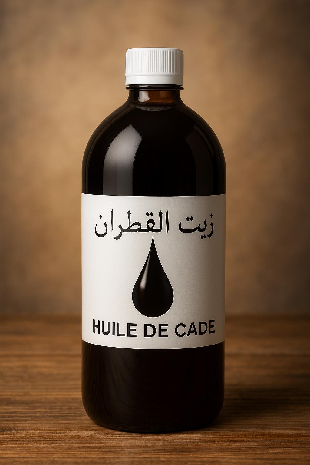 Huile de Cade Pure Naturelle – Soin Purifiant Peau & Cheveux (1L)