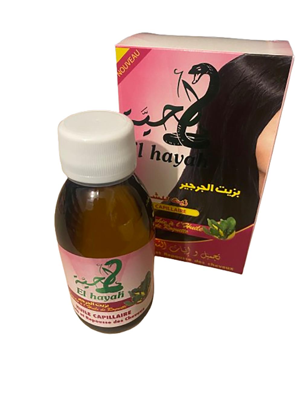 Schlangenöl Haar El Hayah - 8 natürliche Öle