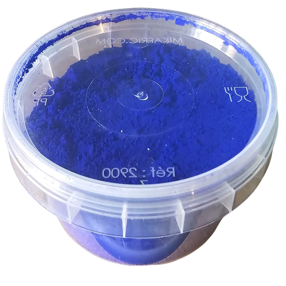 Poudre de Nila Bleu 100% Naturelle – Éclaircissant Peau, Fortifiant Cheveux – Pot de 70g