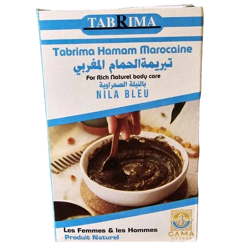 Set de hammam Nila Bleu: Tratamiento completo para una piel radiante y un cabello fortalecido