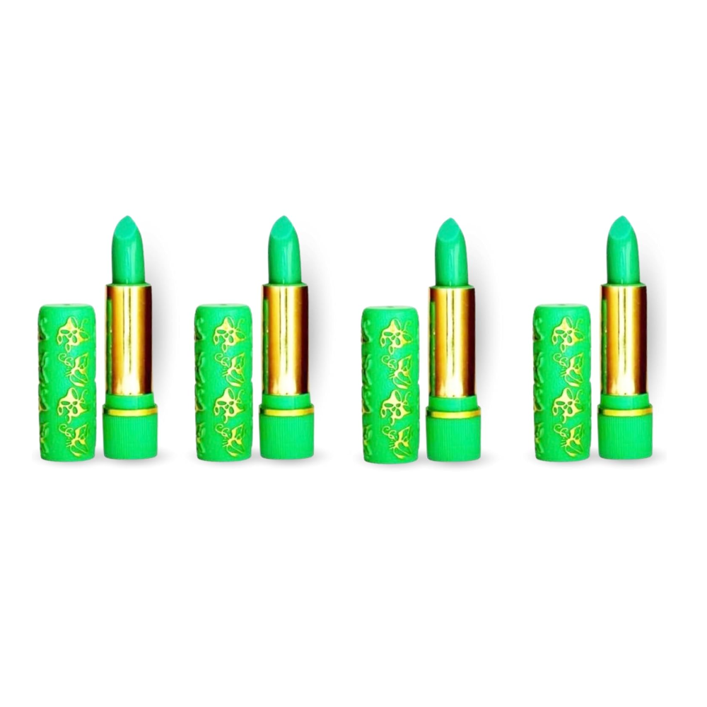 Set of 4 Magic Lipsticks Green