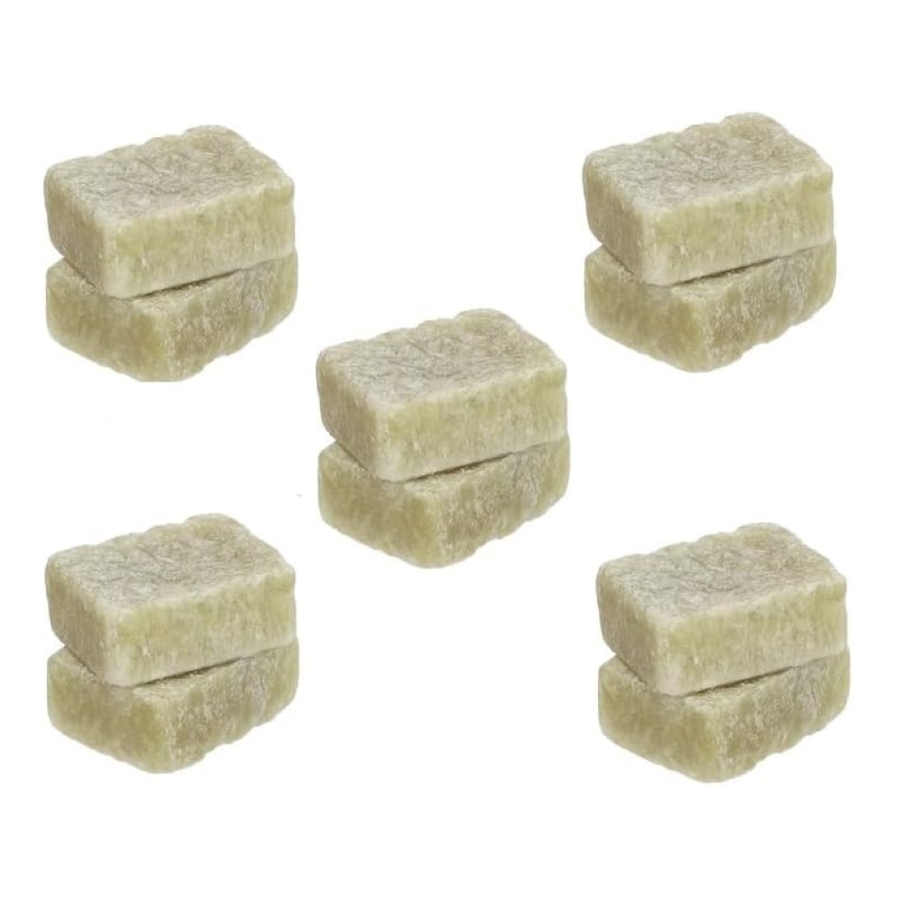 10 Carrés de Musc Solide Naturel Blanc 30g Fabriqué au Maroc, 100 % Naturel