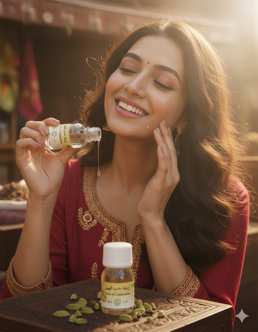 Huile de Cardamome 30 ml – Huile Naturelle Digestive etTonifiante