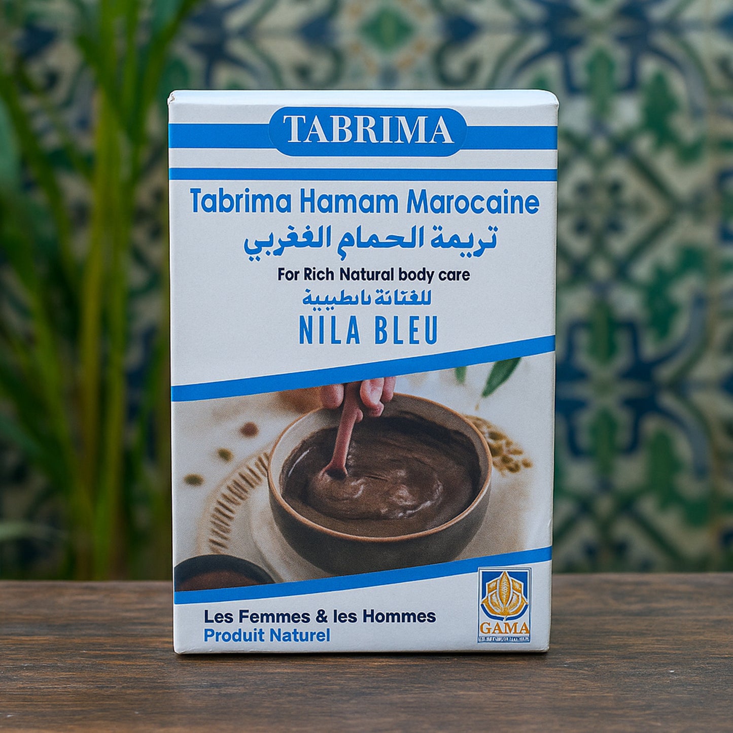 Tabrima Hammam au Nila Bleu : Exfoliant Naturel pour Peau