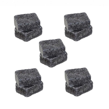 10 Square Musk Solid Natural Black 30g Made in Morocco, 100% Natural