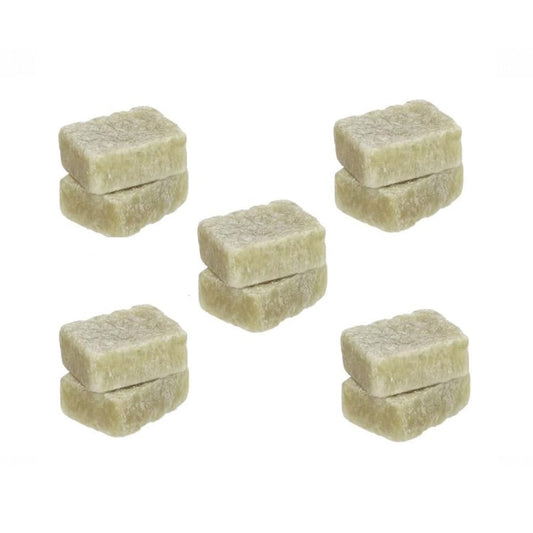 10 Squares of White Natural Solid Musk 30g Made in Morocco, 100% Natural