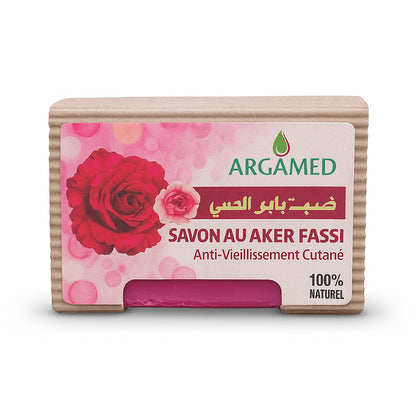 Savon à l’Aker Fassi – Soin Naturel Hydratant &amp; Purifiant