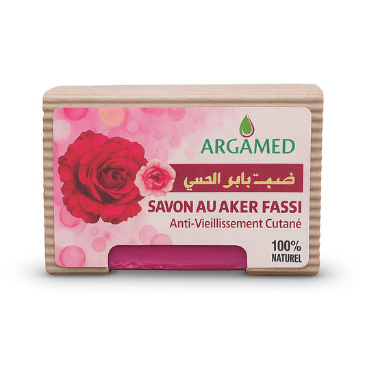 Savon à l’Aker Fassi – Soin Naturel Hydratant &amp; Purifiant