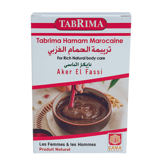 Tabrima Hammam à l'Aker Fassi : Exfoliant Naturel pour Peau