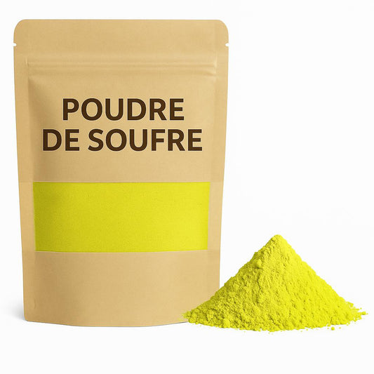 Soufre Naturel en Poudre – Soin Cosmétique & Capillaire - 100g