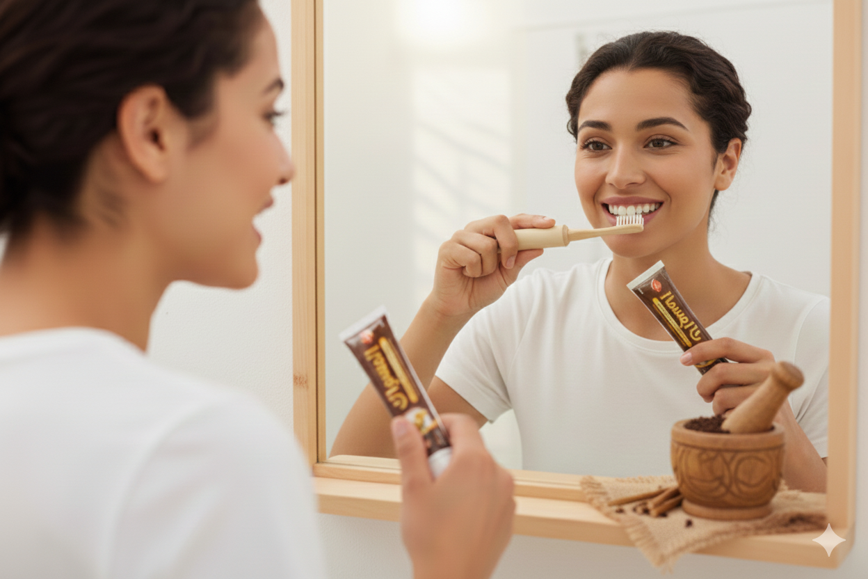 Dentifrice Dabur au Clou de Girofle – Hygiène Bucco-Dentaire Quotidienne - Format 175g