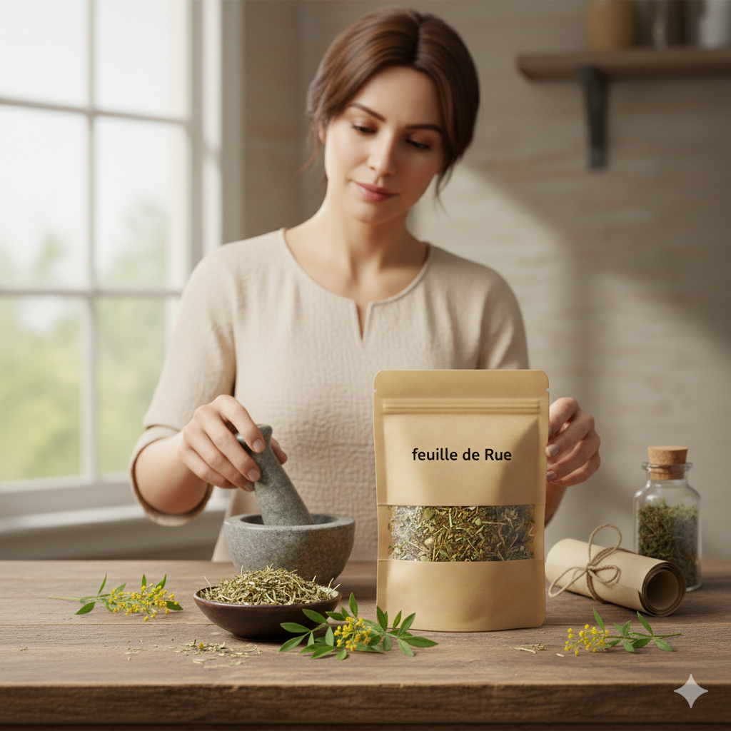 Feuille de Rue 200 g – Plante Aromatique Traditionnelle