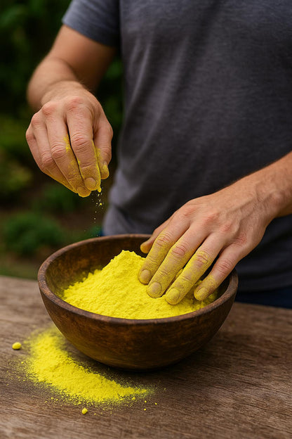 Soufre Naturel en Poudre – Soin Cosmétique & Capillaire - 100g