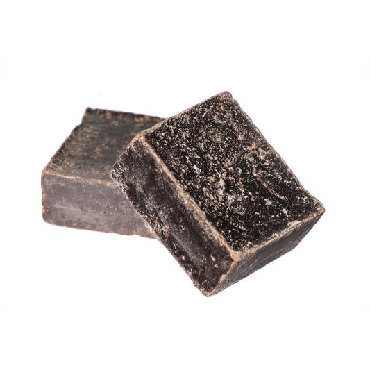 2 Squares of Musc Solide Naturel Noir 30g Made in Morocco, 100% Natural