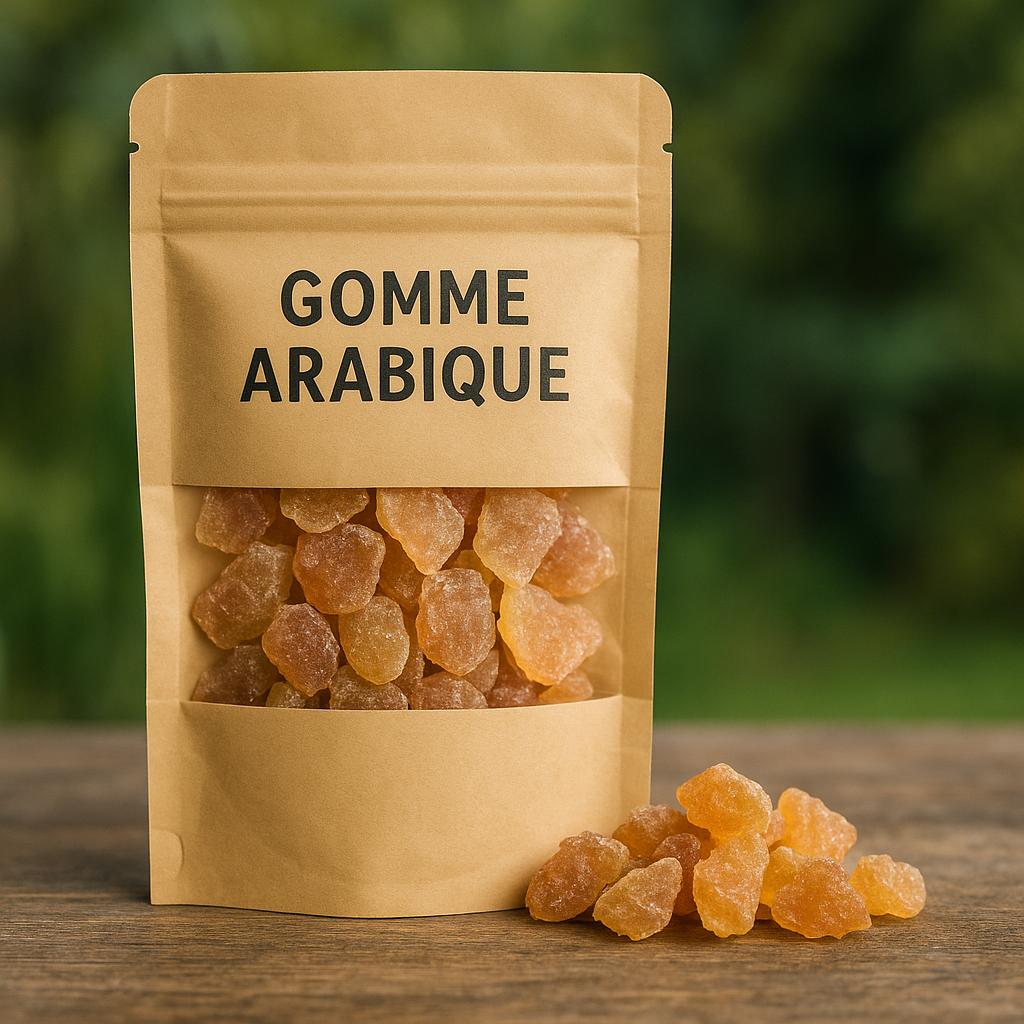 Gomme Arabique Naturelle – Acacia Sénégal | Santé, Beauté & Cuisine – 100% Pure