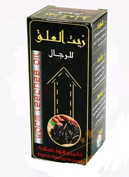 Huile de Sangsue Naturelle 60 ml – Soin Intime & Bien-Être Corporel pour Hommes et Femmes