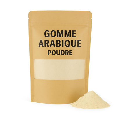Gomme Arabique en Poudre Naturelle – Acacia Sénégal | Santé, Beauté & Cuisine – 100% Pure et Naturelle