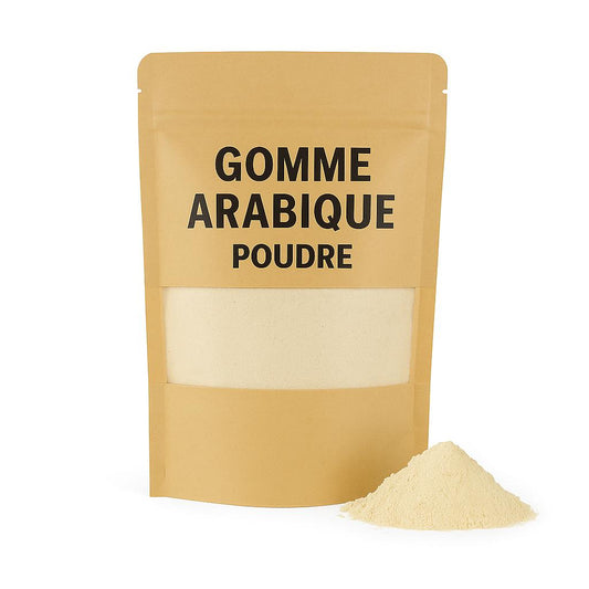 Gomme Arabique en Poudre Naturelle – Acacia Sénégal | Santé, Beauté & Cuisine – 100% Pure et Naturelle
