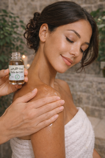 Huile de Céleri 30 ml – Huile Naturelle détoxifiantes, peau