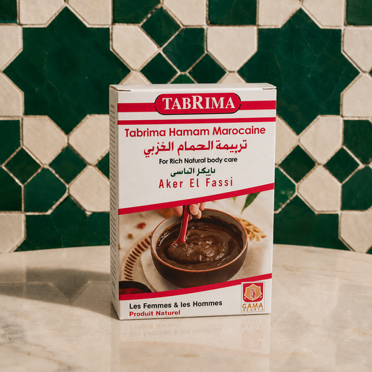Tabrima Hammam with Aker Fassi: Natural Skin Scrub