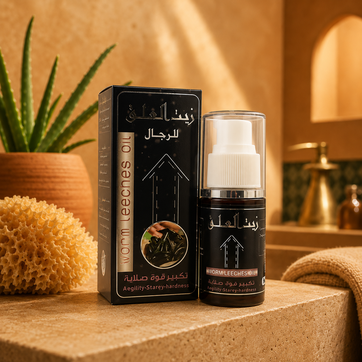 Aceite natural de sanguijuela 60 ml - Cuidado íntimo y bienestar corporal para hombres y mujeres