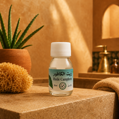 Huile de Camphre 30 ml – Huile de Massage Corps