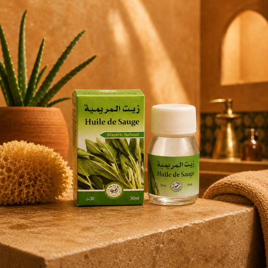 Sage Oil 30 ml - Natural Massage and Body Care Oil