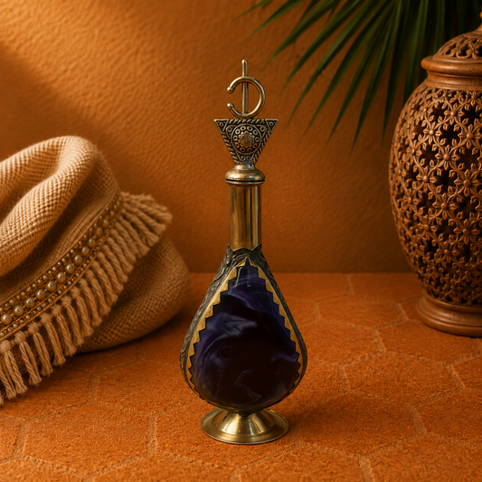 Khol Blue Traditional Moroccan - Hypoallergenic Handmade Applicator