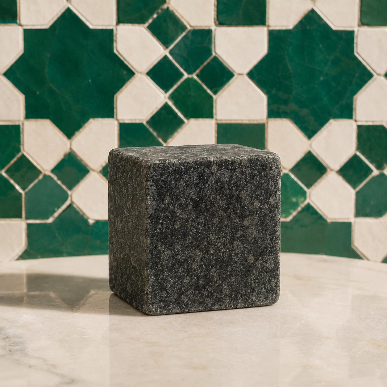 2 Cuadrados de Almizcle Negro Sólido Natural 30g Hecho en Marruecos, 100% Natural
