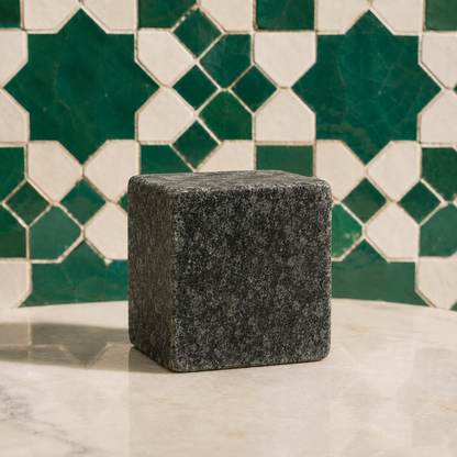2 Cuadrados de Almizcle Negro Sólido Natural 30g Hecho en Marruecos, 100% Natural