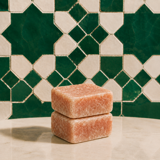 2 Natural Solid Musk Squares Amber 30g - Made in Morocco, 100% Natural