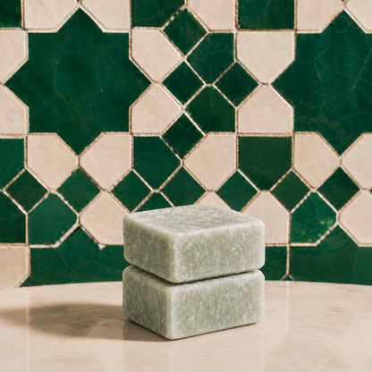 10 Squares of White Natural Solid Musk 30g Made in Morocco, 100% Natural