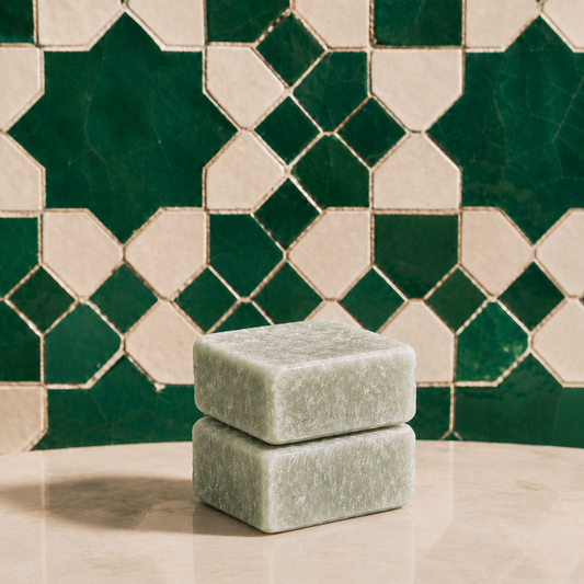 10 Squares of White Natural Solid Musk 30g Made in Morocco, 100% Natural