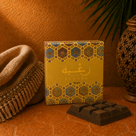 Lattafa Raghba Bakhoor - Premium Arabian incense with a unique fragrance
