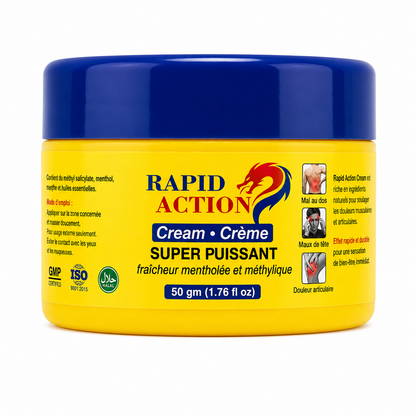 Crème Rapid Action Anti-Douleur – Crème de Massage