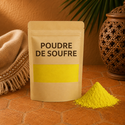 Natural Sulfur Powder - Cosmetic & Hair Care - 100g