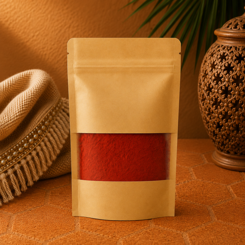 Aker Fassi - 100% Natural Powder (Poppy Petals & Pomegranate Bark) - 50g