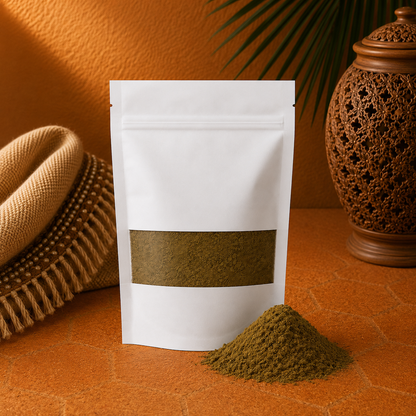 Moroccan Lazaze Powder - Natural Purifying Plant for Face and Body Care - 100g