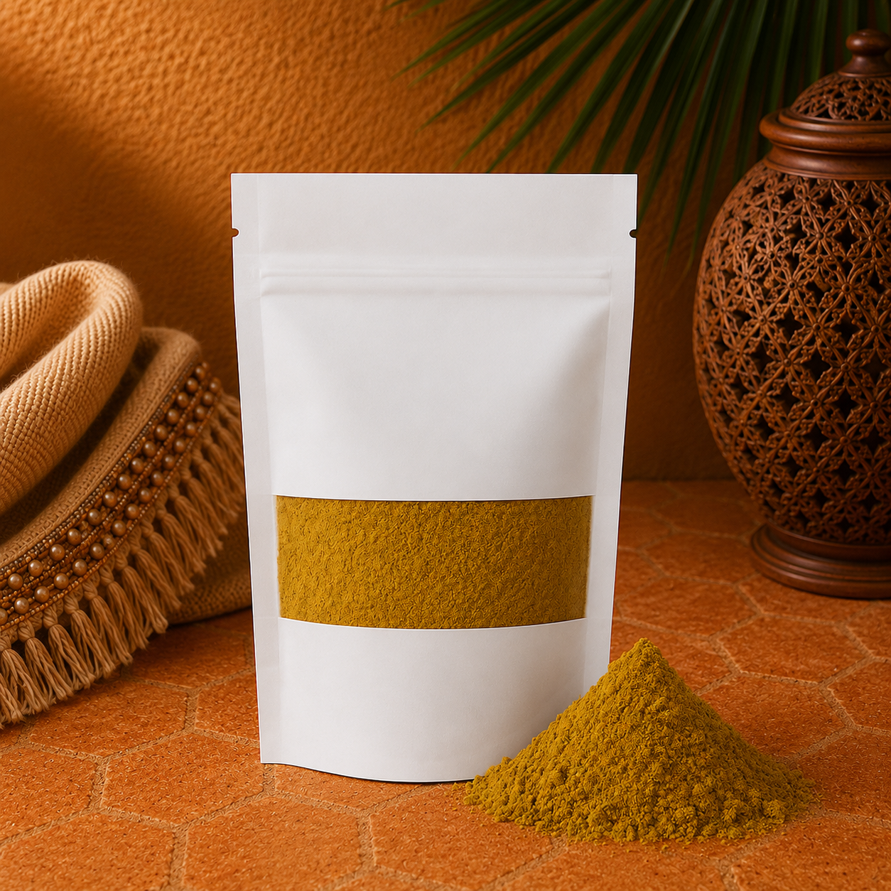 Poudre de Halba (Fenugrec) – Cosmétique naturelle pour cheveux et peau - 100g