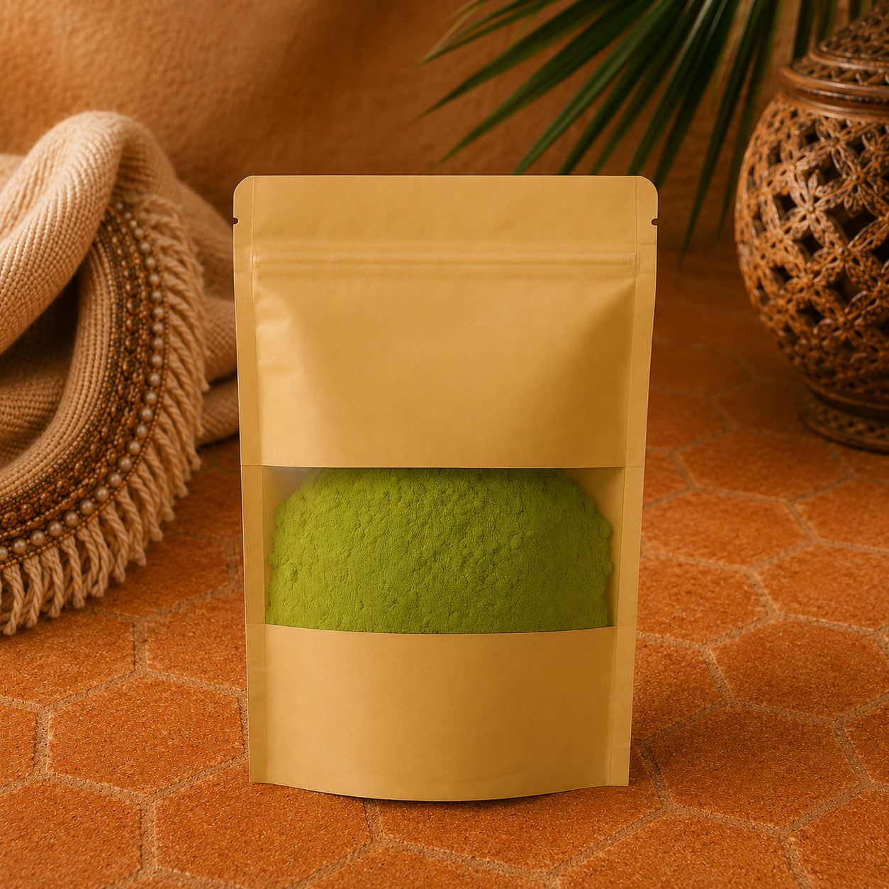Poudre de Jujubier Sidr du Maroc – Pur soin visage et cheveux 100 % naturel - 100g