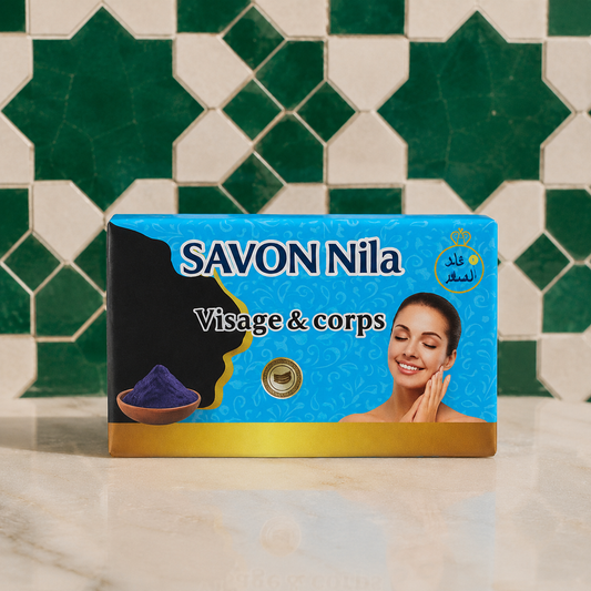 Nila Blue Natural Soap - Brightening and moisturizing for all skin types