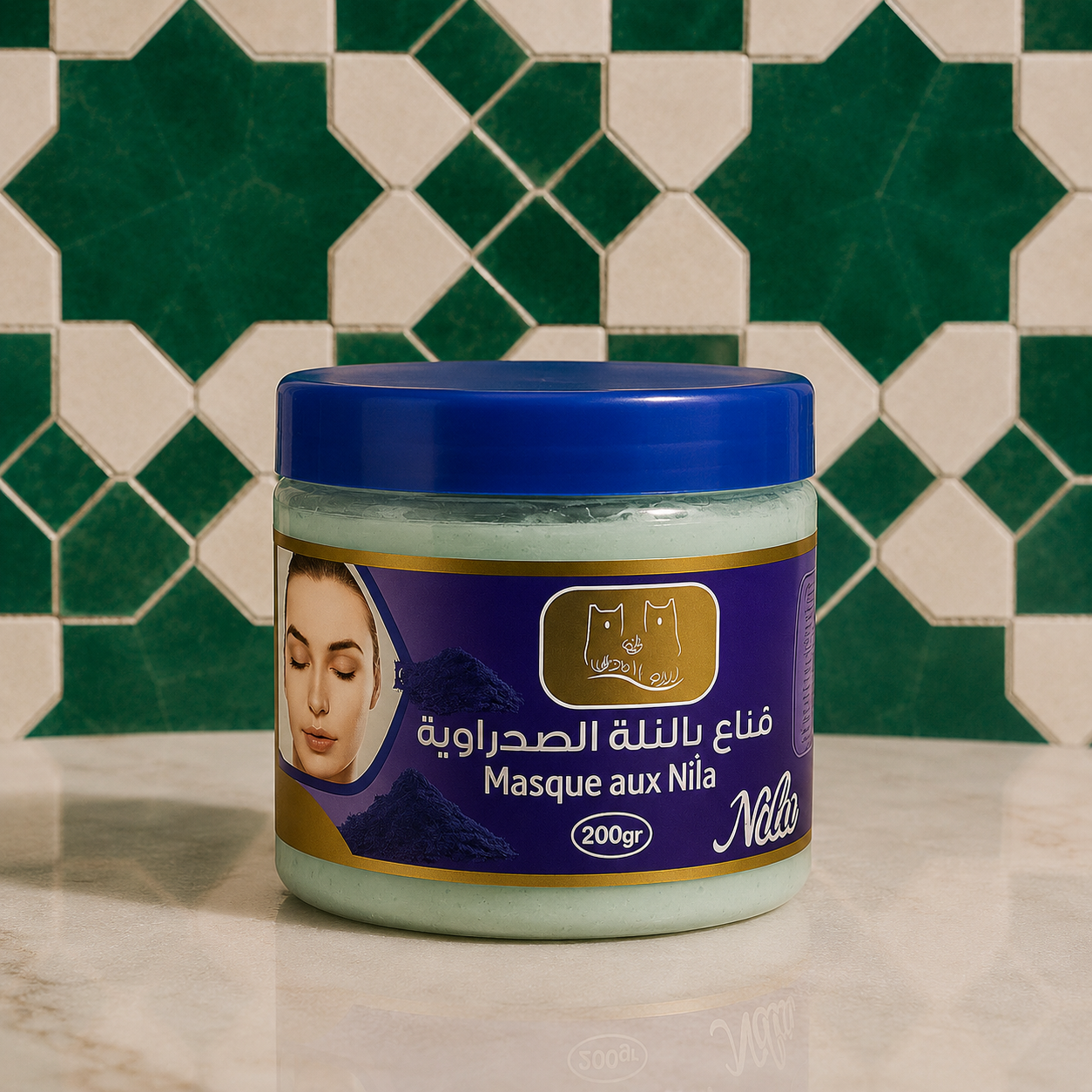 Blue Nila Mask - Moisturizing & Rebalancing 200g