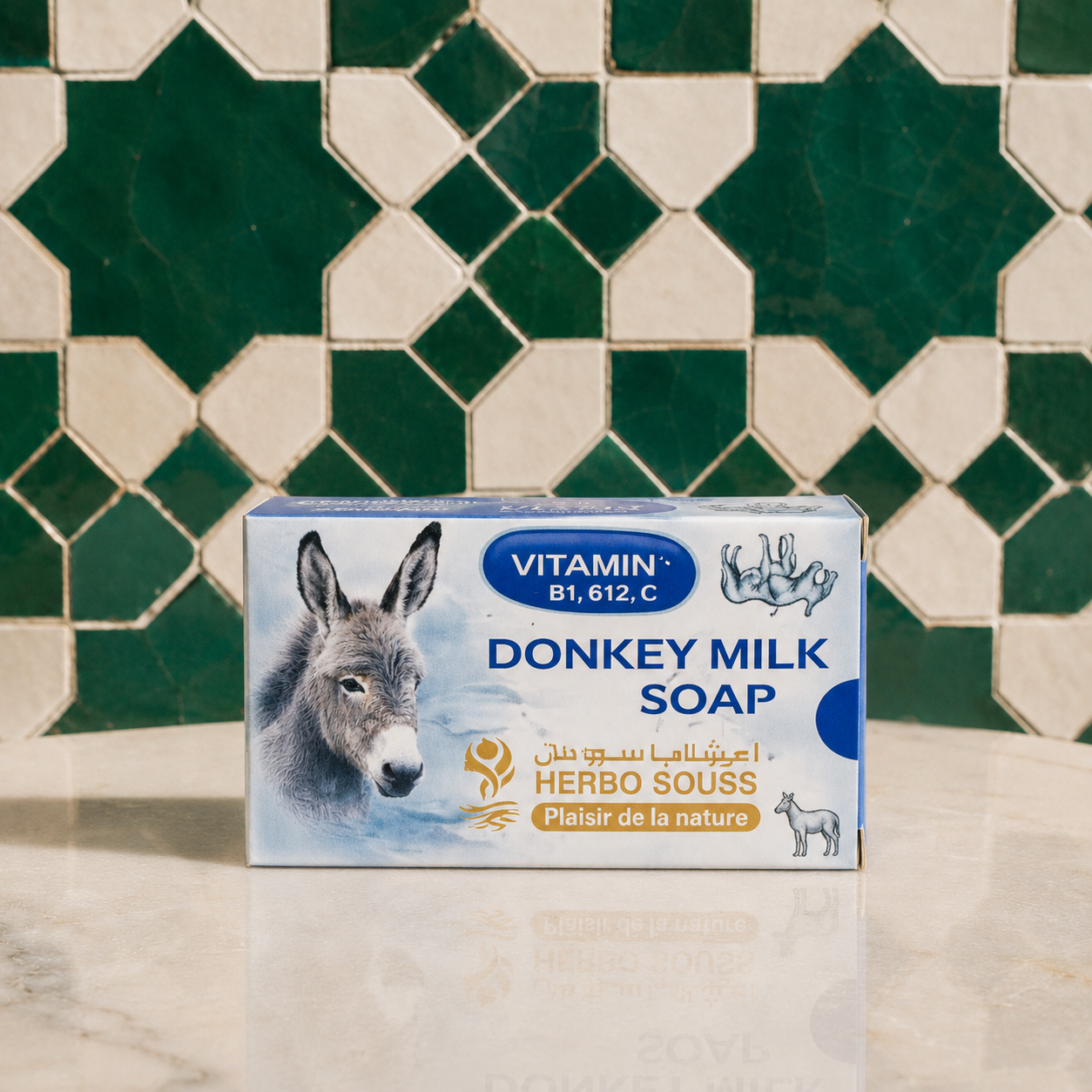 Donkey Milk Soap 70g - Natural Moisturizing Anti-Aging Soap